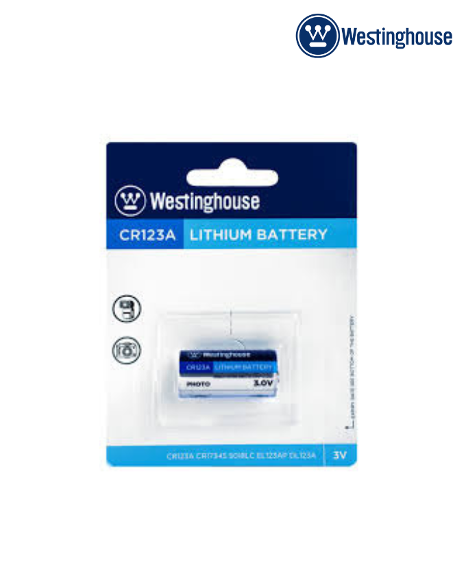 Westinghouse CR123A lithium Battery 3V